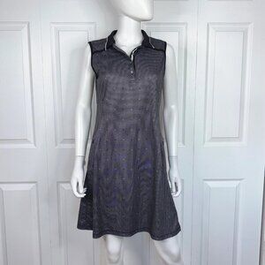 NVO women's sleeveless polo dress medium size